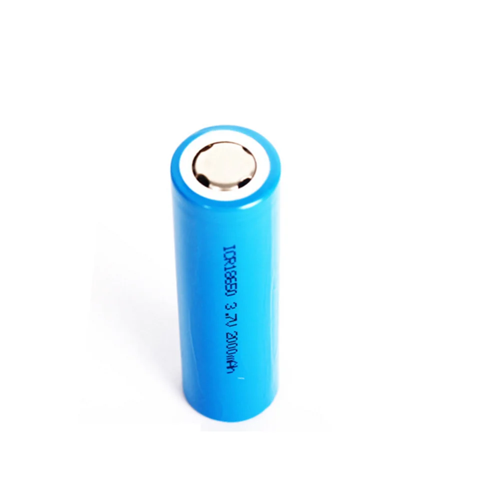 

18560 case battery holder Lithium Rechargeable Battery 3.7V Battery 2000MAH for Juicer small power tool battery LED battery newB