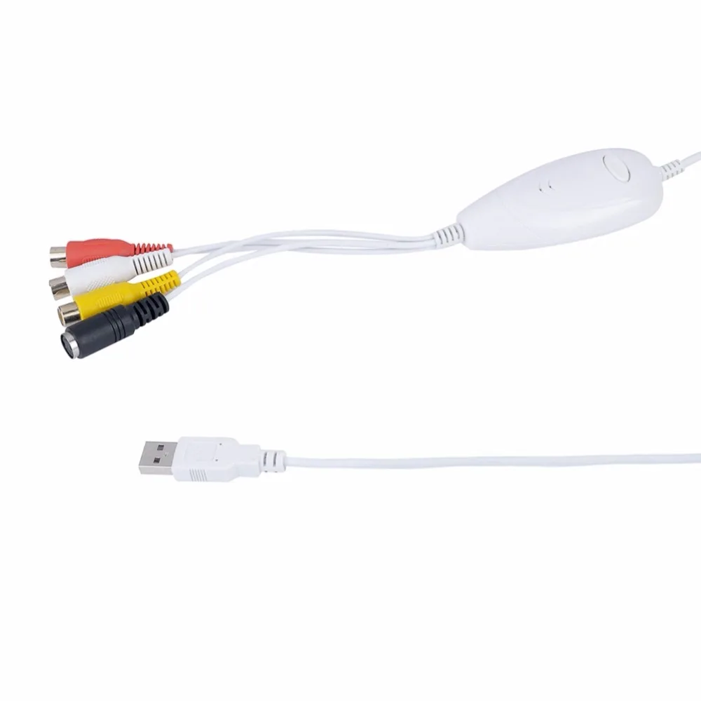 Универсальный HD USB видеорегистратор преобразует Аналоговое видео аудио в цифровой формат для Windows 7 8 10 для MAC OS