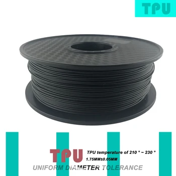 

3D Filament 1.75 mm TPU Material 3D TPU Filament For 3D Pen Filament TPU Plastic 3D Pens Supplies Color