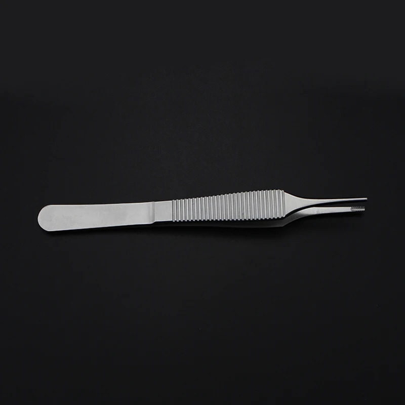 

Cosmetic plastic surgery cartilage tweezers pot belly tweezers 11cm 7*7 teeth fine stainless steel fine tooth nasal cartilage tw