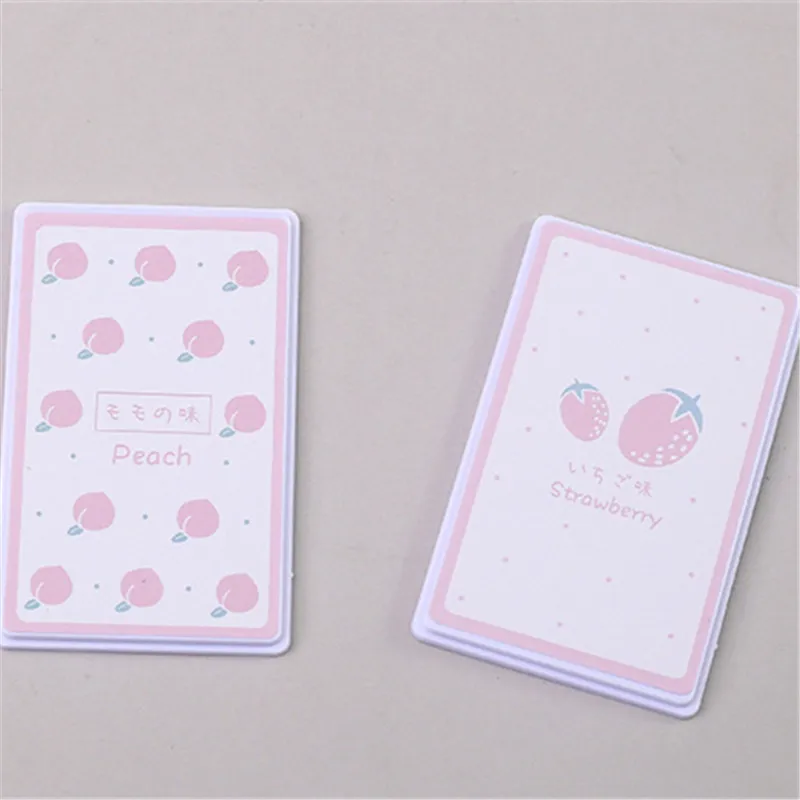 Fashion Portable Cartoon Fruits Animal Mini Card Calculator Stationery Supplies Creative Solar Calculator Children Gift