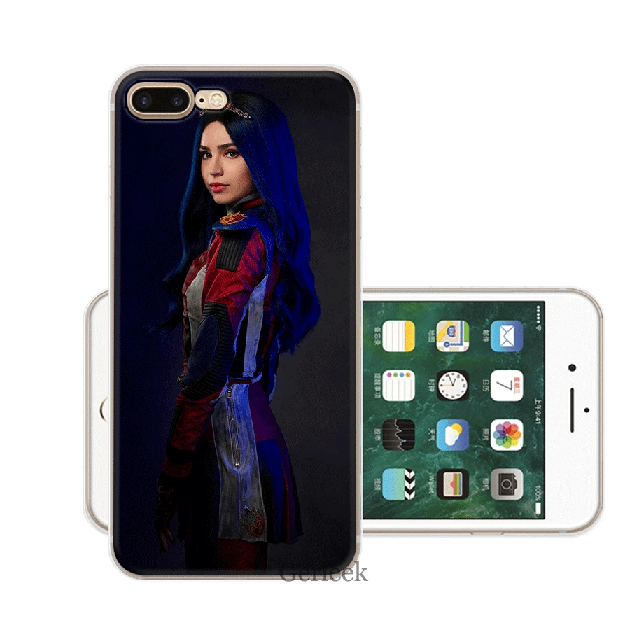 4 Чехол для мобильного телефона из ТПУ для iPhone 11 Pro XR X XS Max iPhone 7 8 6 6S Plus 5 5S SE чехол потомки 3 - Цвет: 4