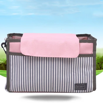 

Baby Stroller Organizer Carrying Bag Pram Accessories Storage Crib Organizer Toy Diaper Pocket