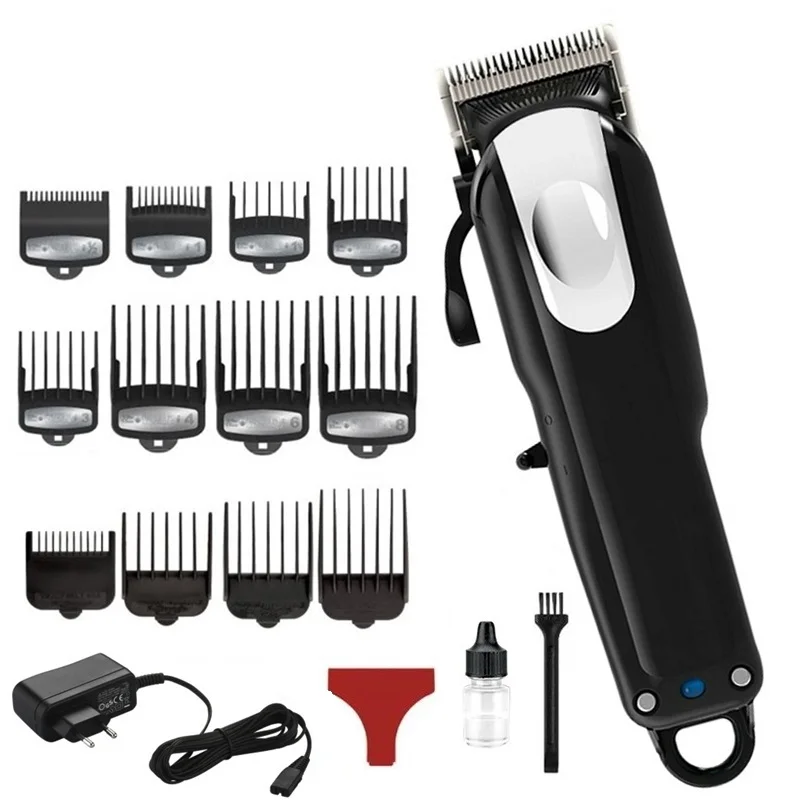 12pcs guide comb Профессиональная Парикмахерская Машинка для стрижки волос для мужчин электрическая машина для резки волос Стрижка волос триммер для волос Совместимость с wahl направляющими гребнями - Цвет: 12pcs guide comb