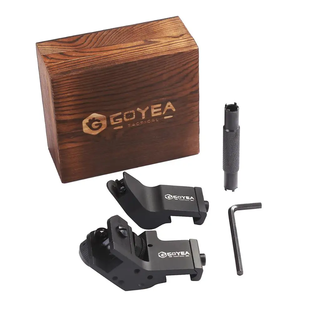 

Gun Sights 45 Degree Offset Front&Rear Rapid Transition BUIS Iron Sight Set Includes Front Sight Adjustment tool