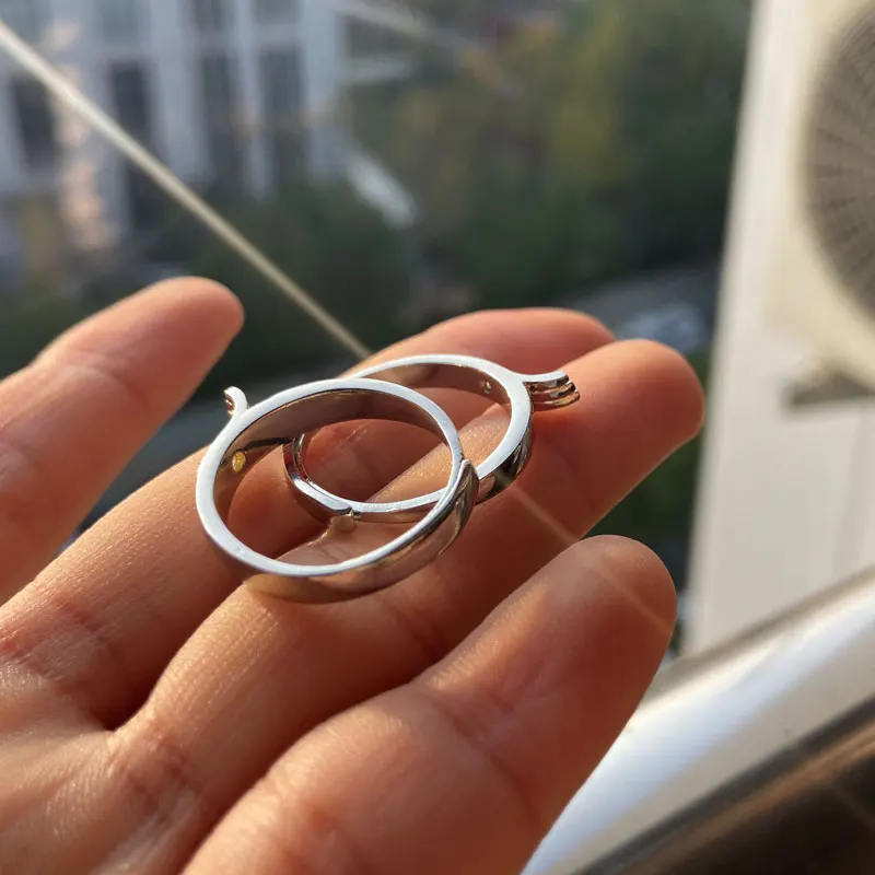 Anime Rings Tenki no Ko Weathering With You Rings Cosplay Yoshitaka Hina Ring Accessories Props Metal Jewelry