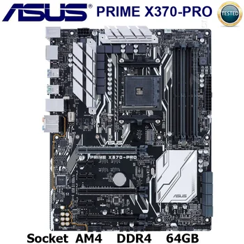 

Socket AM4 Asus PRIME X370-PRO Motherboard 64GB AMD Ryzen AMD X370 Original Desktop Asus X370 Mainboard DDR4 AM4 X370-PRO