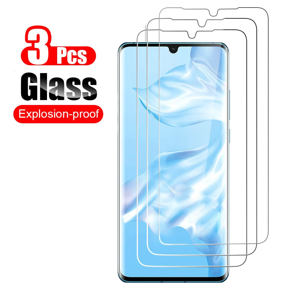 

1-3Pcs Protective Glass for Huawei P30 lite P20 Pro P20 P10 Lite Screen Protector Tempered Glass For Huawei Honor 10 10 lite