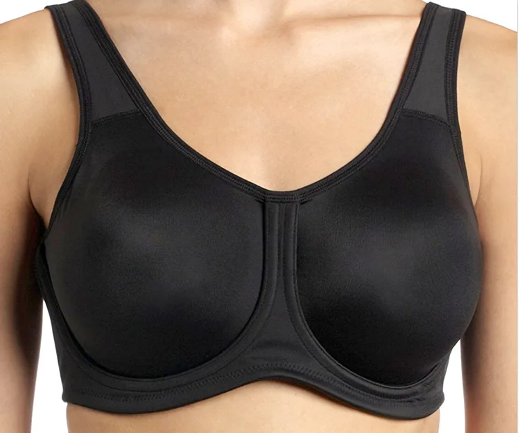 34 36 38 40 42 44 46 48 C D DD E F GDrop Ship Plus Size Womens Full Coverage Max Control High Impact Underwire Ulined Solid Bra