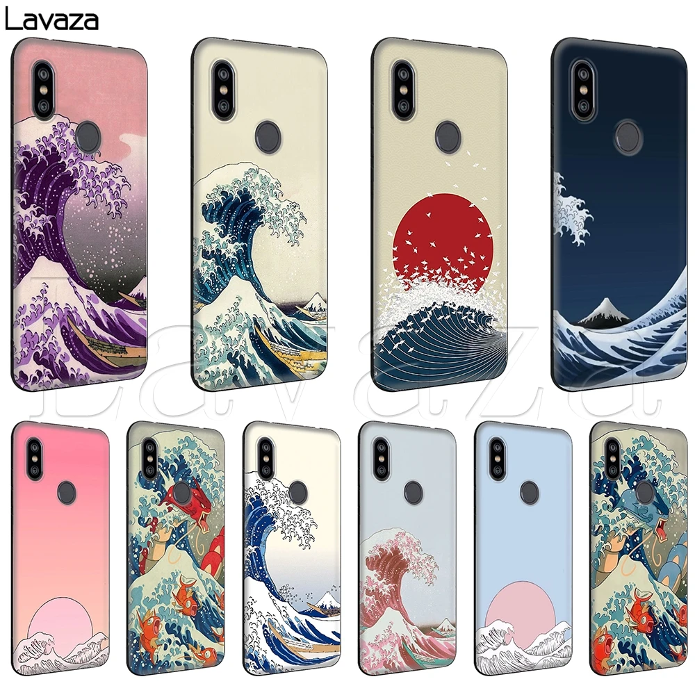 Чехол Great Wave off Kanagawa для Xiaomi Redmi Poco X2 MI Note 8 8A 9 9s 9T 10 CC9 CC9E A3 7A K20 K30 Lite Pro Max|Бамперы| |