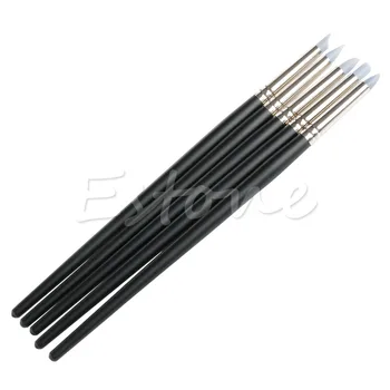 

5Pcs/Set Silicone Rubber Polymer Shapers Clay Sculpting Fimo Modelling Tools Hot