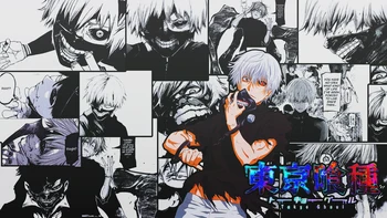 

Tokyo Ghoul High Quality Original Design Anime Poster Wall Art Print,50 x 70 cm,No Frame
