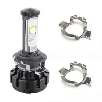 

2pcs H7 LED Headlight Bulb Holders Adapters Socket for Benz BMW Audi VW Mercedes-Benz Auto High temperature plastic Headlamp