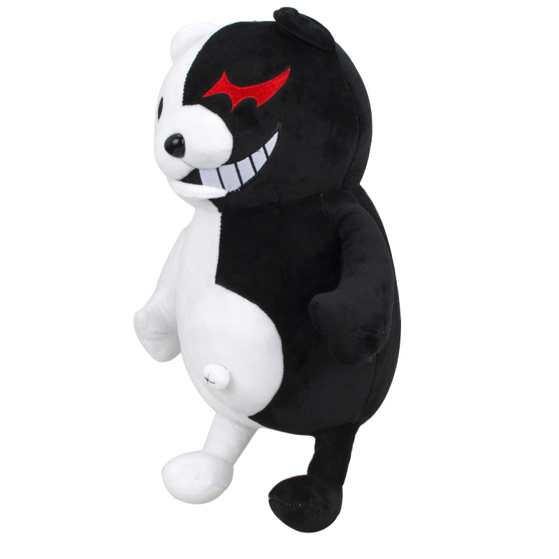 35 см Kawaii супер Danganronpa 2 Monokuma черный белый медведь плюшевые игрушки мягкие куклы животных для детей рождественские подарки