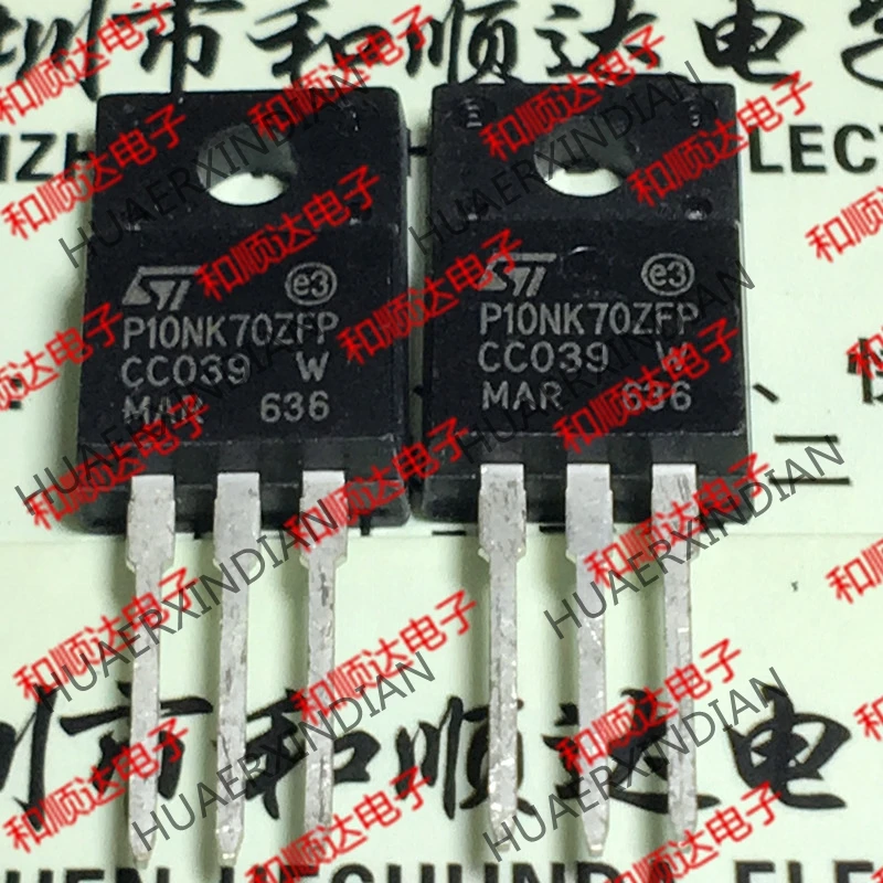 10 шт./лот и P10NK70ZFP STP10NK70ZFP TO-220F 700V 8.6A