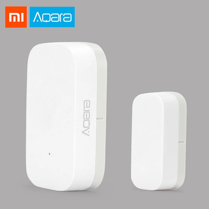 Aqara датчик окна двери Zigbee беспроводное соединение умный мини работает с Android IOS App