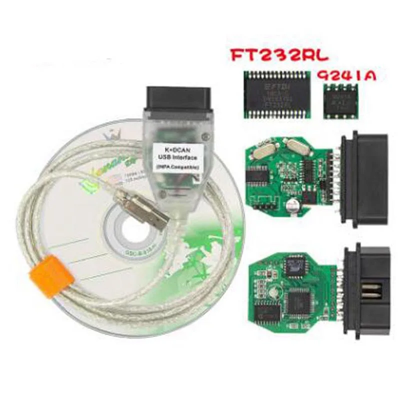Высокое качество FT232RL FT232RQ Полная печатная плата для INPA K DCAN K+ CAN USB диагностический интерфейс совместим с INPA