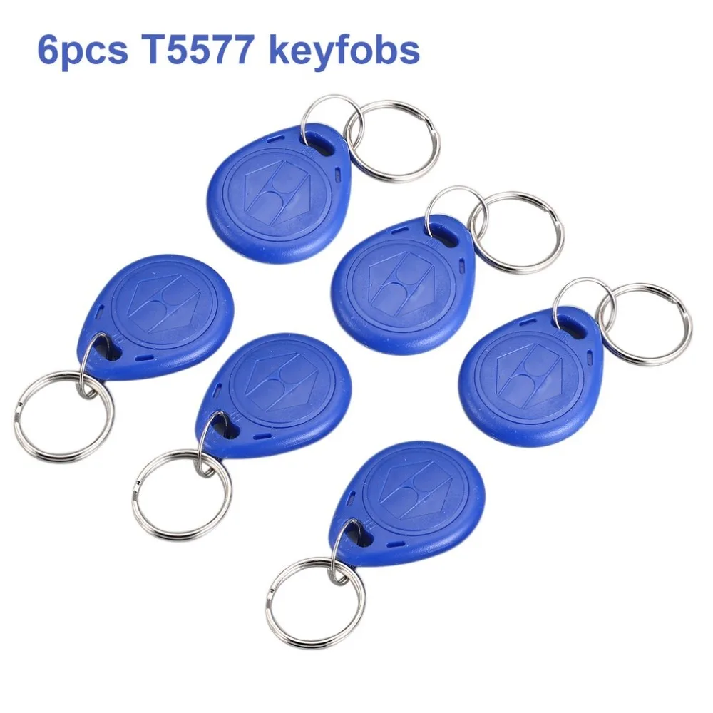 125 кГц Ручной RFID ID копир Кардридер писатель rfid дубликатор+ EM4305/T5577 чип ключ карты Жетоны
