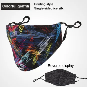 

Dust-proof Ice Cycling Mask Outdoor Running Cycling Face Mask Summer Reusable Sun Protection Masks Unisex Drop Shipping