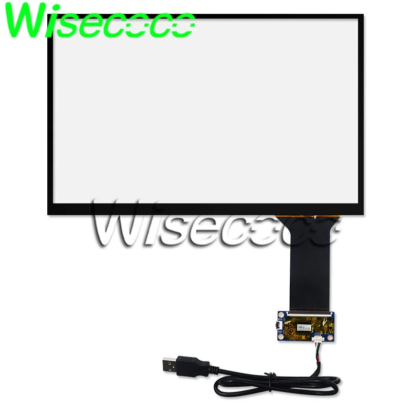 Wisecoco емкостный сенсорный экран 12,1 дюймов USB plug and play 10 точек поддержки Android linux WIN7810 G+ G