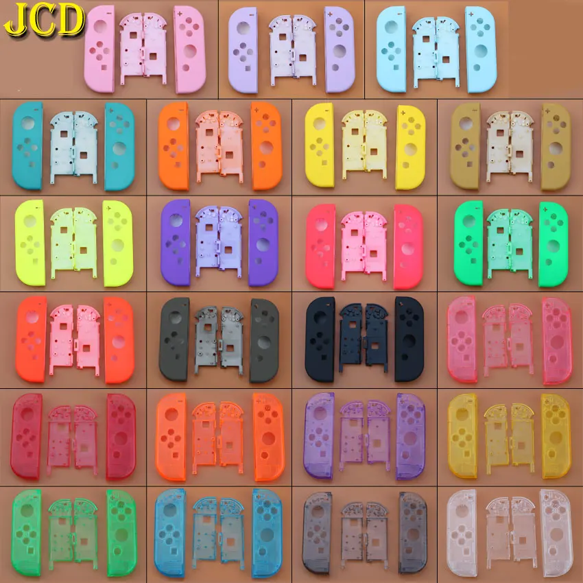 JCD 1 шт. чехол 23 Цвета для переключателя Nintendo Joy Con сменного корпуса NS JoyCon