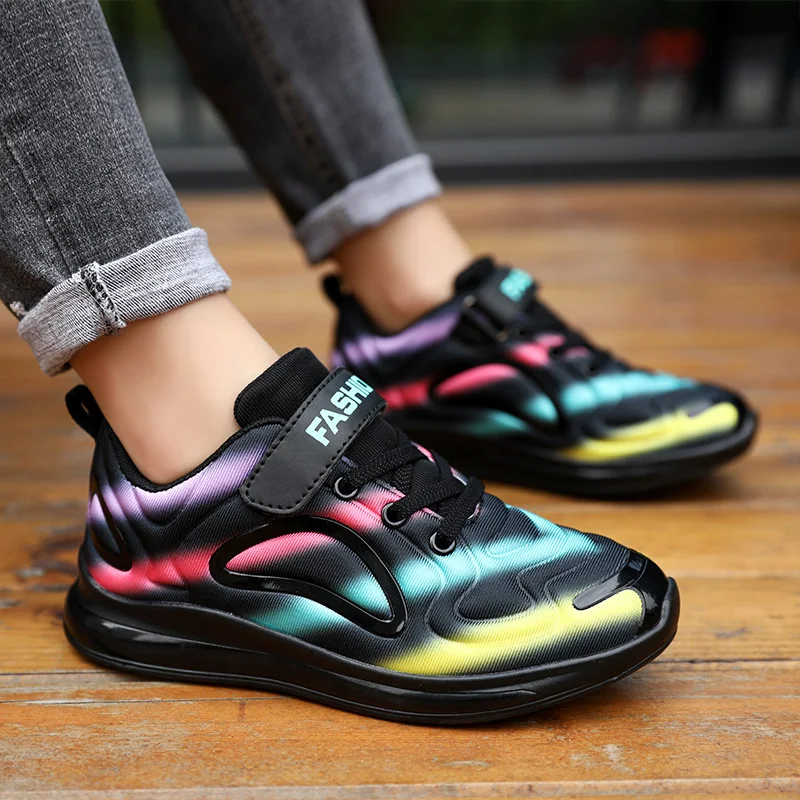 Кроссовки для мальчиков и девочек; камуфляжная детская обувь; детская разноцветная Спортивная Уличная обувь с объемным рисунком; детская обувь для бега; zapatos nino; дышащая обувь