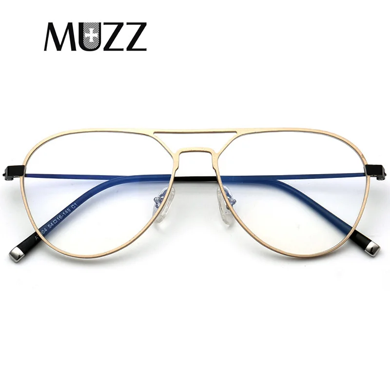 

Aluminum Prescription frame Men Pilot optical eyeglass frame Titanium legs Myopia Eyewear Frames women's full frame Spectacles