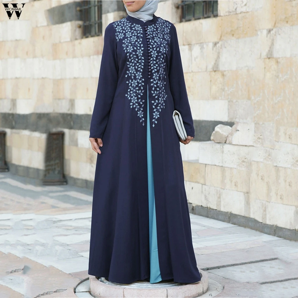 Абайя Дубай мусульманское платье кафтан кимоно Бангладеш халат мусульманская одежда мусульманский кафтан марокаин турецкий ОАЭ часть 8,21