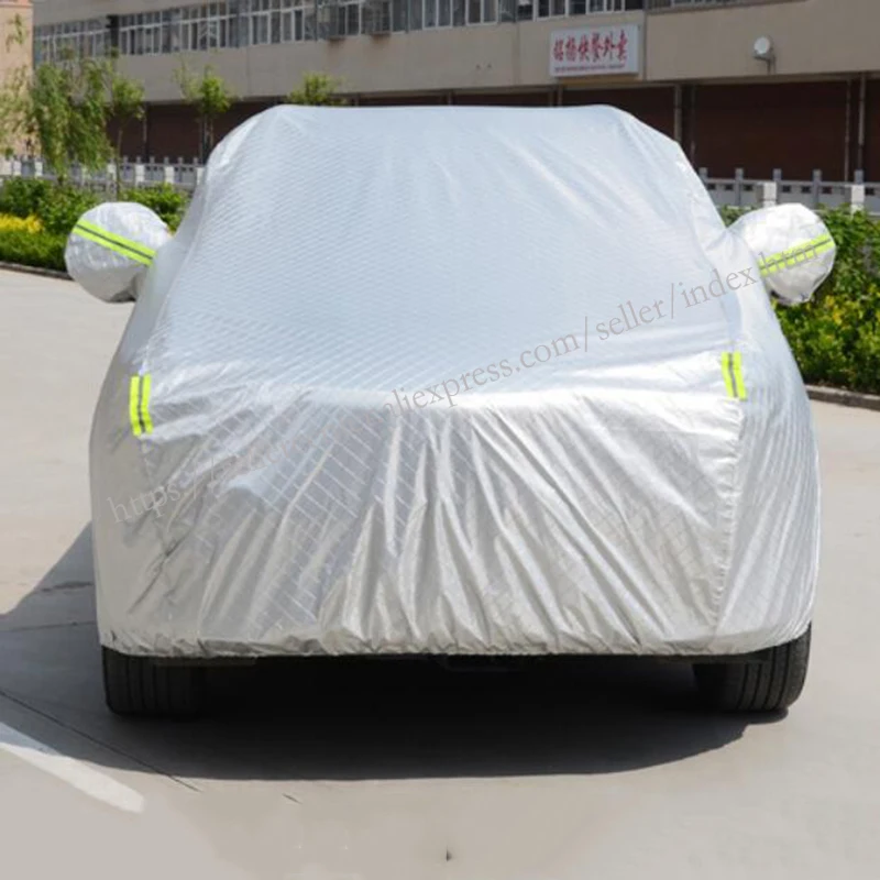 Автомобильные чехлы для Skoda Kodiaq-, защита от УФ-лучей, водонепроницаемая Пылезащитная одежда для автомобиля, защита от царапин, защита поверхности