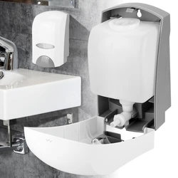 Wall Mounted Single Head Bathroom Manual Hand Liquid Soap Lotion Dispenser Bottle Hotel Home Accessories New Soap Dispenser