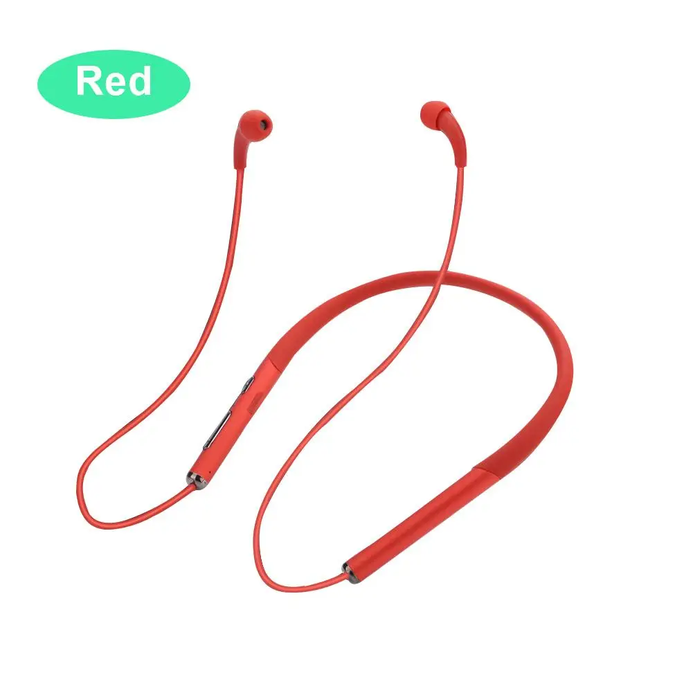 Handsfree Bluetooth 5,0 технология воздушной проводимости радиационной защиты здоровья наушники 26H долгий режим ожидания многоцветные спортивные головные уборы - Цвет: Red
