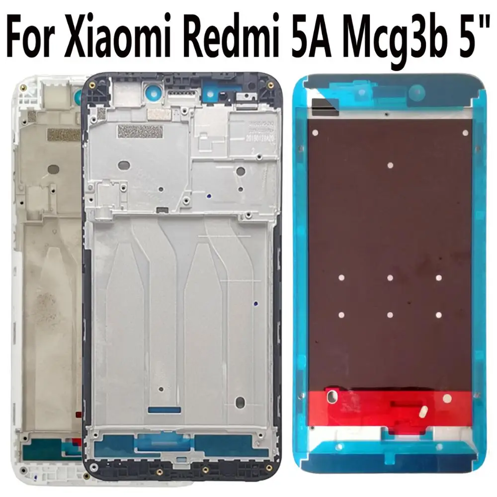 Shyueda Orig Baru Untuk Xiaomi Redmi 5a Mcg3b 5 Depan Tengah Perumahan Bingkai Bezel Ponsel Rumah Frame Aliexpress