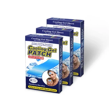 

2boxes=8pcs/lot 2017 good supplies provide free samples and good quality faver Cool Cooling Gel Patch