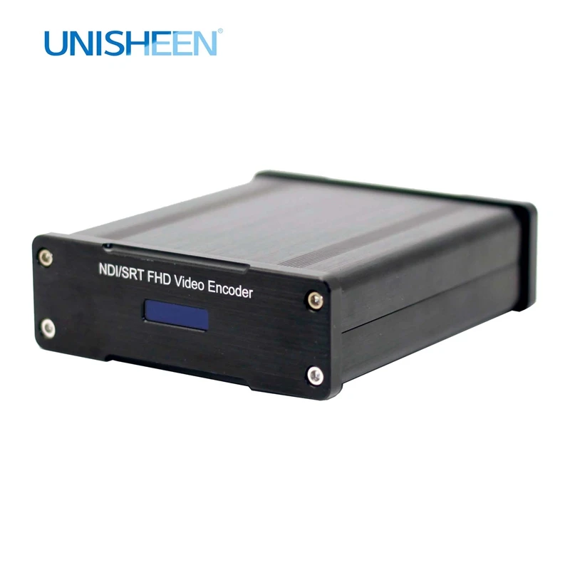Видеокодер Unisheen NDI HX SRT H.265 H.264 IPTV HDMI Youtube Facebook Wowza Onvif Ip Rtmps прямая трансляция Obs Vmix