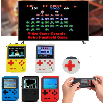 

GC26 500In1 Retro Classic Games Host 3Inch Screen Mini Handheld Game Console Machine Controller for Kids Gifts