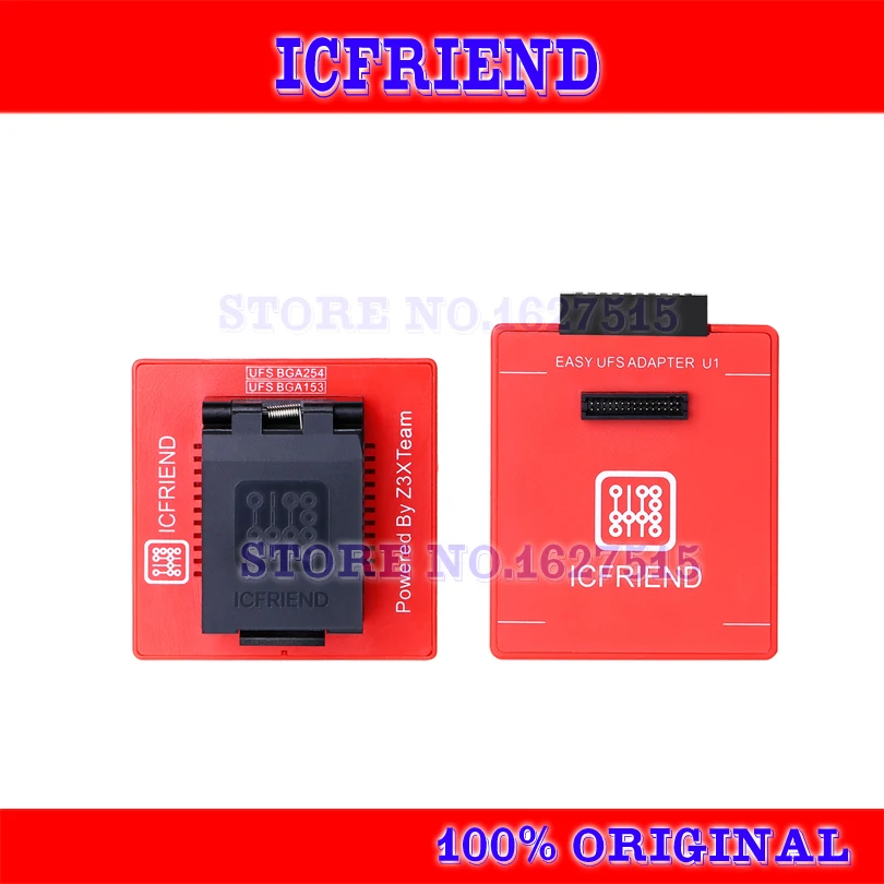 Адаптер ICFriend ufs 2 в 1 с поддержкой UFS BGA-254 BGA-153 для легкой J-tag plus box