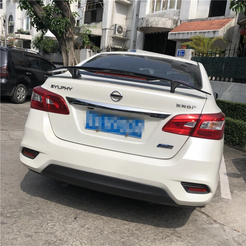 Спойлер для Nissan Sentra 2015 2019 TF высококачественный спойлер из АБС пластика