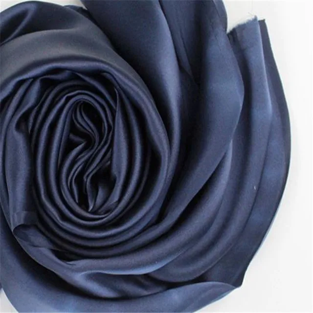 25 16m/m Plain Colors Silk Satin Fabric for Making Dress 44" - Color: 25