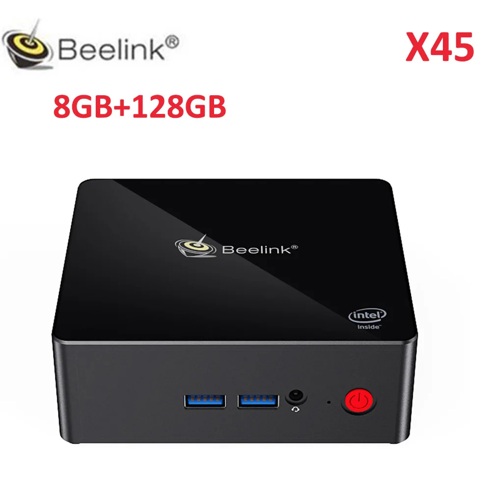 8GB 128GB Beelink GeminiX45 мини пк Windows IntelJ410 1000 м моноблок компьютер 8GB128GB Beelink X45 мини пк 8GB256GB Bluetooth Mini PC X45 - Цвет: 8GB 128GB
