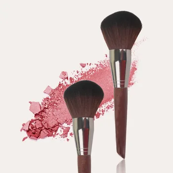 

2019 Newest 1pc Large Round Soft Powder Brush Foundation Makeup Brushes Single Wood Handle Makeup Tool