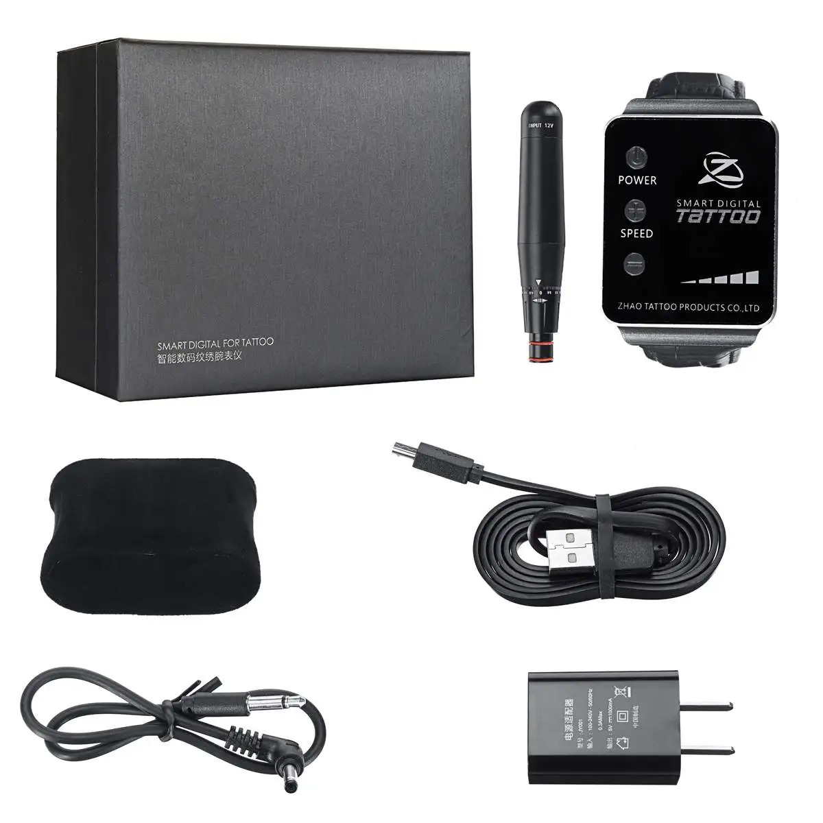 Watch Tattoo Power Supply With Eyebrow Machine Tattoo Machine Kit Power Supply for Tattoo Machine& Any electronic device