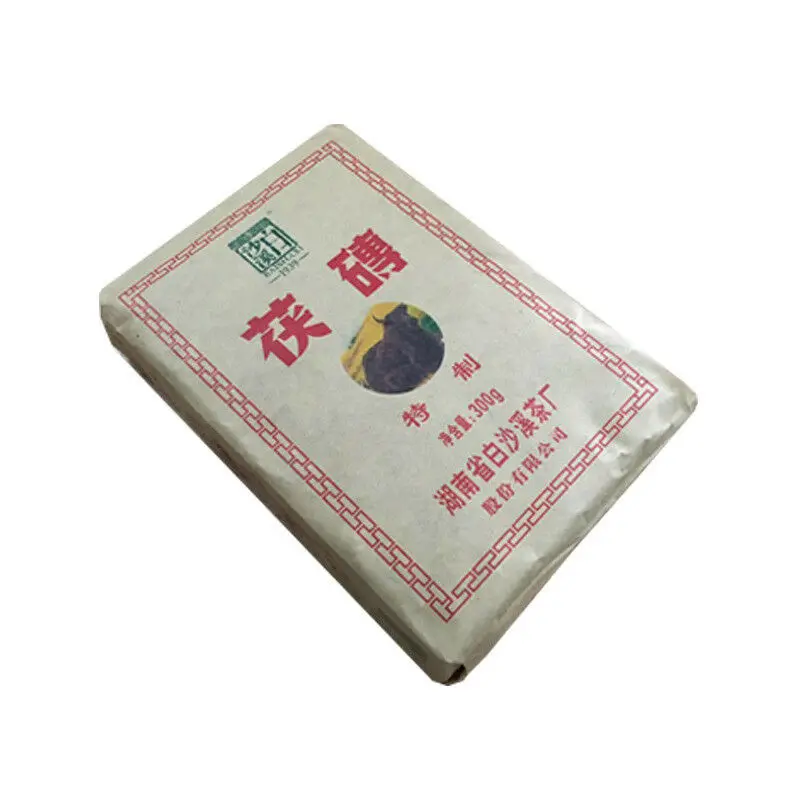 Темный чай Baishaxi Anhua Fu Cha кирпичный китайский черный Bai Sha Xi Hei 300 г| |