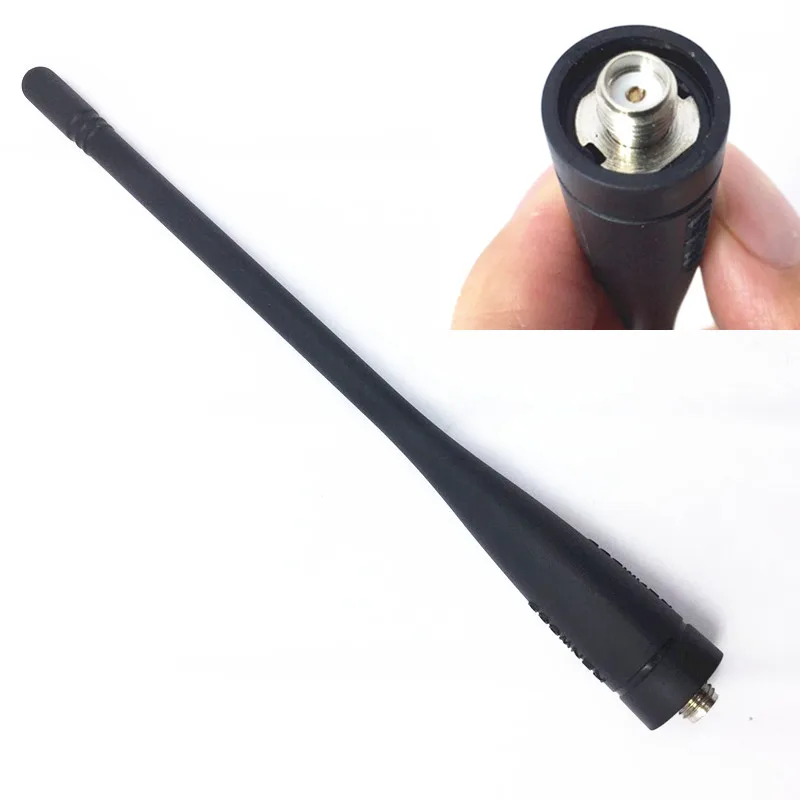 10PCS walkie talkie antenna UHF 400-470MHZ sma-f for kenwood TK-U100 TK-3207G TK-3207 3107 3178