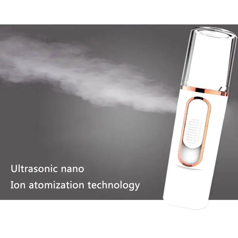 Мини USB нано Пароварка для лица опрыскиватель мистер лицо Спа Увлажняющий уход за кожей удобный перезаряжаемый портативный путешествия