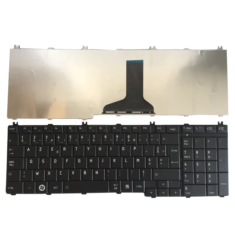Французская клавиатура для ноутбука toshiba Satellite C650 C655 C655D C660 C670 L650 L655 L670 L675 L750 L755 l755d