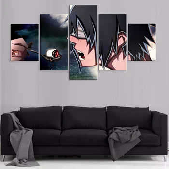 

Canvas Paintings Anime NARUTO Sasuke Wall Art HD Eat Food Prints Posters Home Decor Modular Pictures For Bedroom No Framework