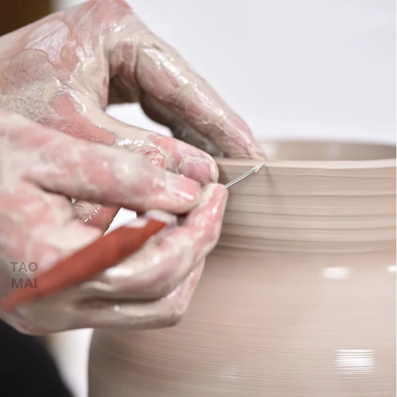 10 Strumenti Per Modellare Argilla E Ceramica – Set Con Doppia Punta, Manici In Legno, Per Professionisti E Principianti