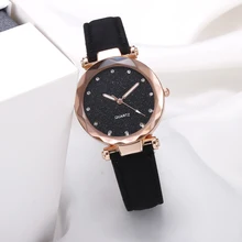 Aliexpress - Women Watch Rhinestone Romantic Starry Sky WristWatch Fashion Ladies Leather Watch Clock for Women Relogio Feminino Montre Femme