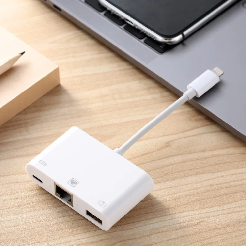 Сетевой кабель для мобильного телефона, конвертер в Rj45, соединительный кабель для мобильного телефона, три в одном, многофункциональный Ethernet