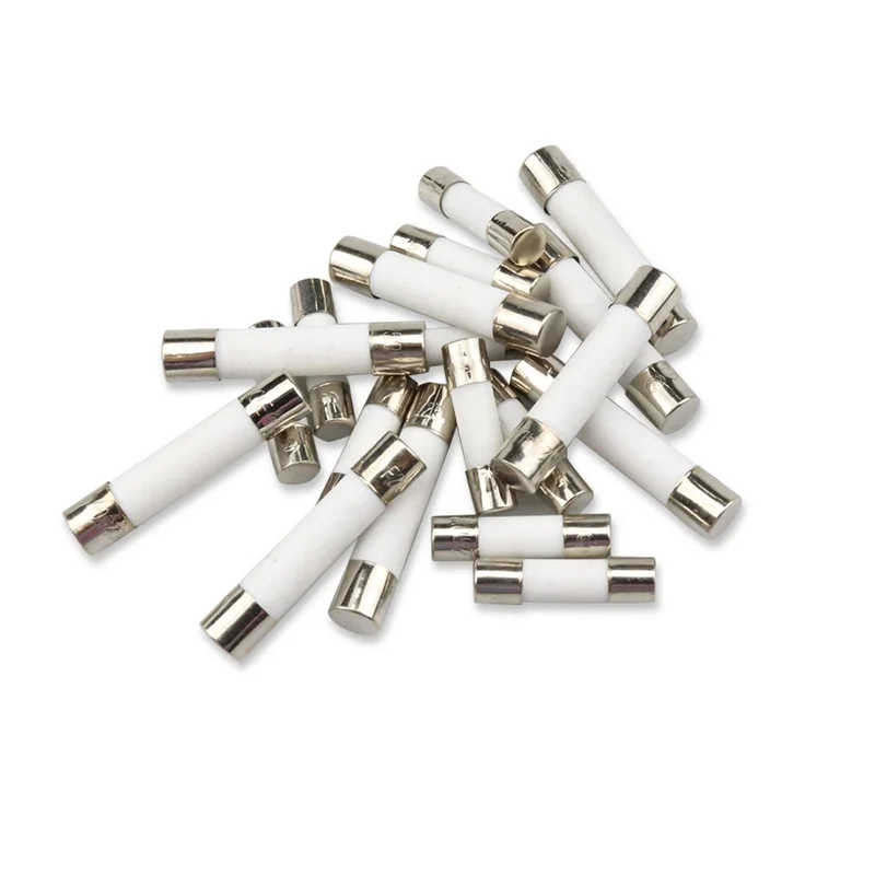 Fast Blow Tube Fuses 5*20mm 6*30mm mm 250V 0.1 0.2 0.3 0.5 1 2 3 4 5 6 8 10 15 20 25 30A AMP Fuse Ceramic fuse 10pc/lot car fuses kit tube fuses